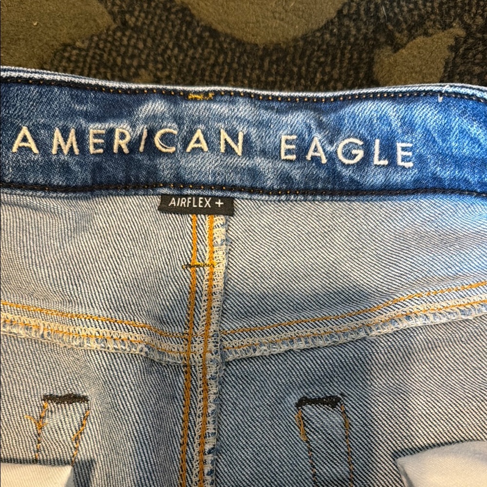 Distressed Blue Ripped Jeans - Picture 2 of 4
